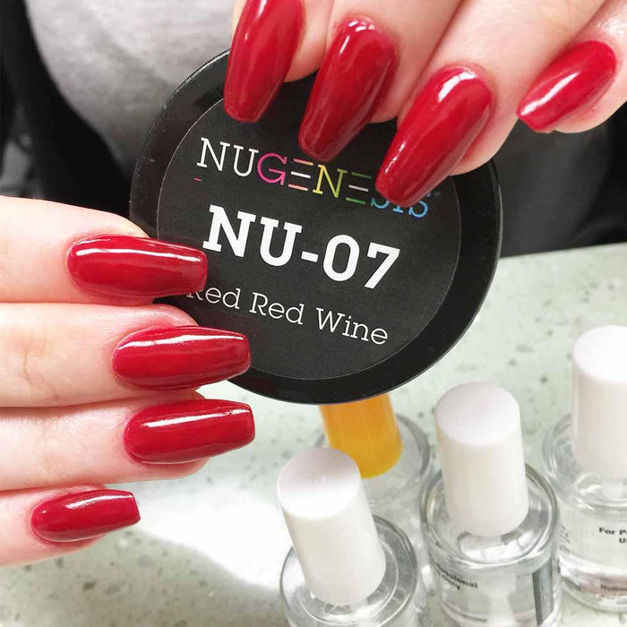 Nugenesis Dipping Powder, NU 007, Red Red Wine, 2oz MH1005