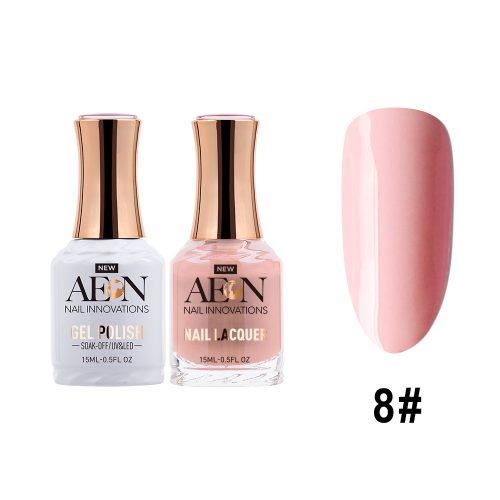 AEON Gel Polish + Nail Lacquer, 008, Best Buds, 0.5oz OK0326LK