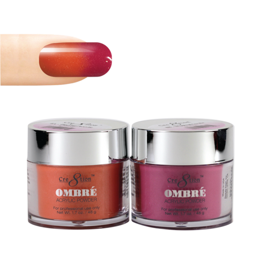 Cre8tion Ombre Acrylic/Dipping Powder, 1.7oz, Pair 08, OMPR08