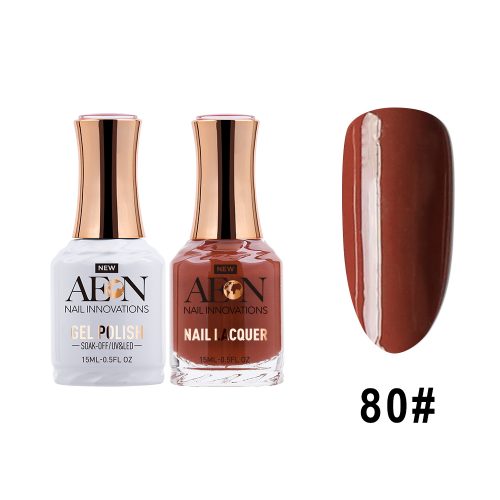 AEON Gel Polish + Nail Lacquer, 080, Shiraz Please, 0.5oz OK0326LK