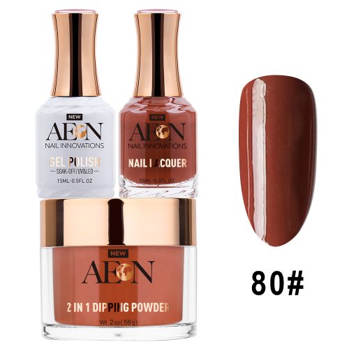 AEON 3in1 Dipping Powder + Gel Polish + Nail Lacquer, 080, Shiraz Please OK0327LK