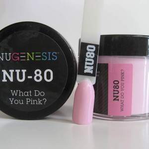 Nugenesis Dipping Powder, NU 080, What Do You Pink?, 2oz MH1005