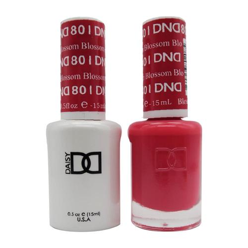 DND Nail Lacquer And Gel Polish, 801, Blossom, 0.5oz
