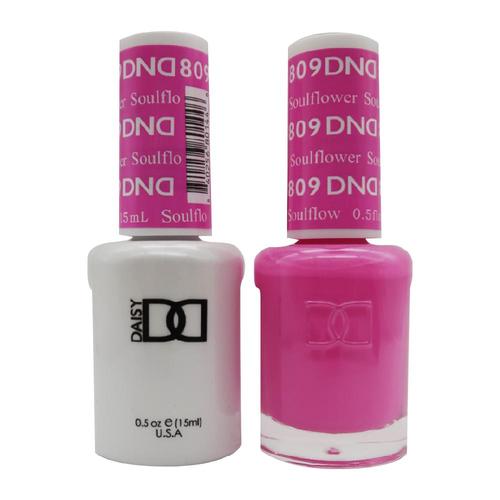 DND Nail Lacquer And Gel Polish, 809, Soulflower, 0.5oz