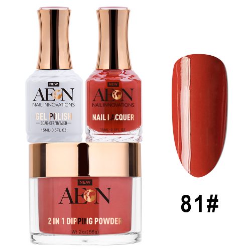 AEON 3in1 Dipping Powder + Gel Polish + Nail Lacquer, 081, San Fran OK0327LK