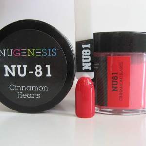Nugenesis Dipping Powder, NU 081, Cinnamon Hearts, 2oz MH1005