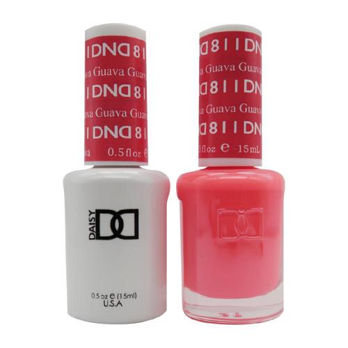 DND Nail Lacquer And Gel Polish, 811, Guava, 0.5oz