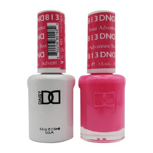 DND Nail Lacquer And Gel Polish, 813, Sour Adventure, 0.5oz