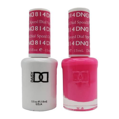 DND Nail Lacquer And Gel Polish, 814, Speed Dial, 0.5oz