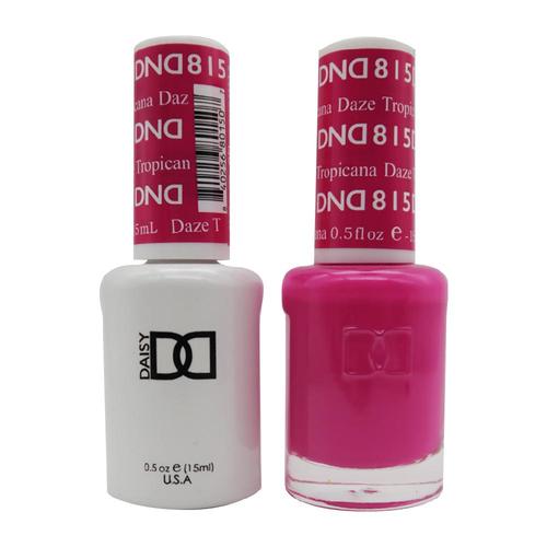 DND Nail Lacquer And Gel Polish, 815, Tropicana Daze, 0.5oz