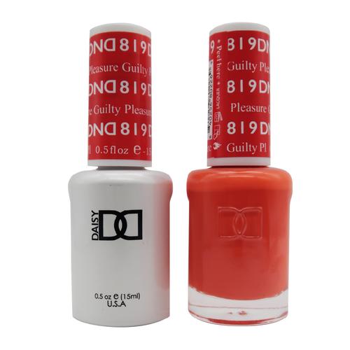 DND Nail Lacquer And Gel Polish, 819, Guilty Pleasure, 0.5oz