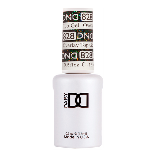 DND ONLY Gel, Overlay Top Gel Collection, 828, 0.5oz