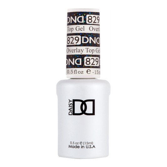 DND ONLY Gel, Overlay Top Gel Collection, 829, 0.5oz