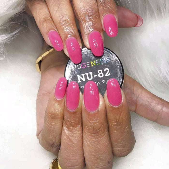 Nugenesis Dipping Powder, NU 082, Pretty in Pink, 2oz MH1005