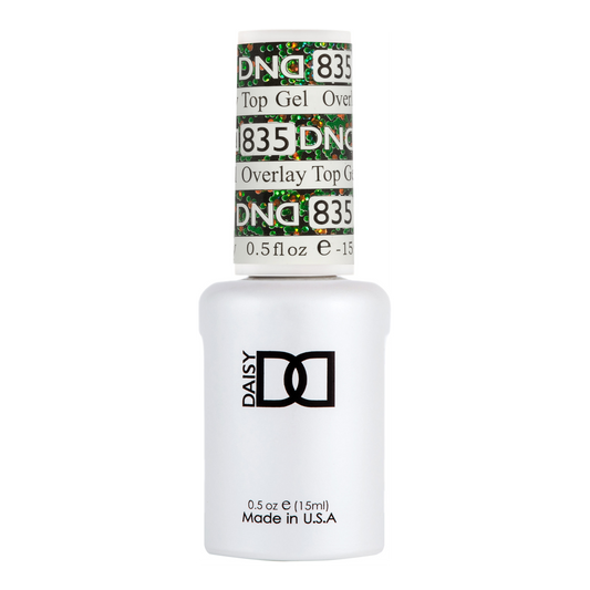 DND ONLY Gel, Overlay Top Gel Collection, 835, 0.5oz