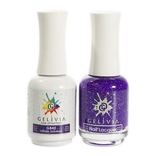 Gelivia Nail Lacquer And Gel Polish, 845, Infinite Universe, 0.5oz OK0304VD