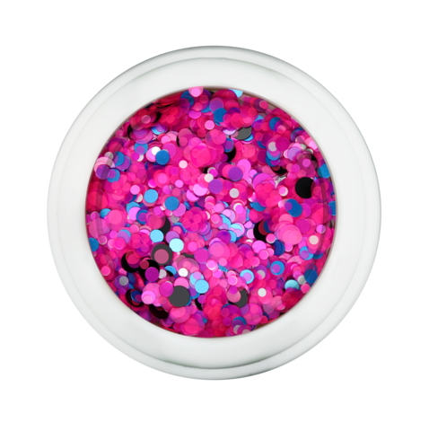 Cre8tion Nail Art Designed Confetti Glitter, 085, 0.5oz, 1101-0789