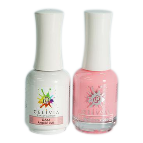 Gelivia Nail Lacquer And Gel Polish, 866, Angelic Dust, 0.5oz OK0304VD