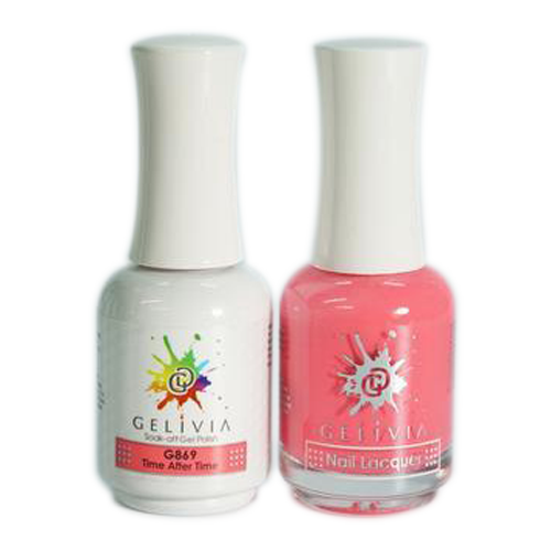 Gelivia Nail Lacquer And Gel Polish, 869, Time After Time, 0.5oz OK0304VD