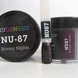 Nugenesis Dipping Powder, NU 087, Stormy Nights, 2oz MH1005