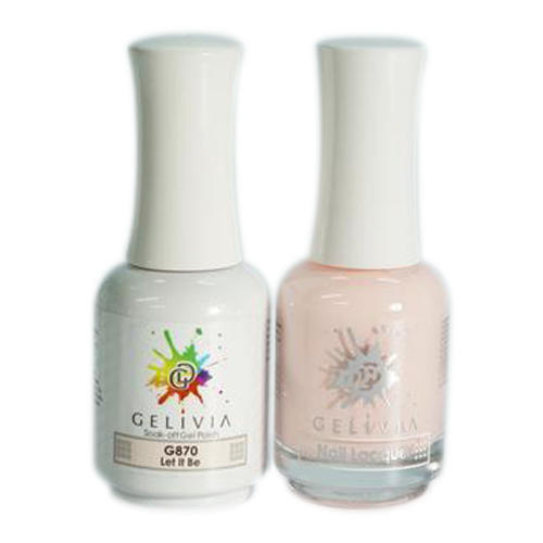 Gelivia Nail Lacquer And Gel Polish, 870, Let It Be, 0.5oz OK0304VD