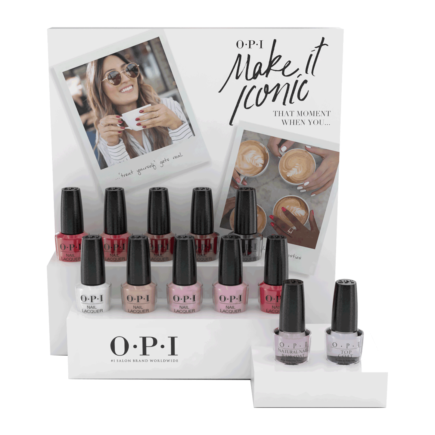 OPI Paper Counter Display, Make It Iconic Collection OK0312VD