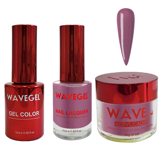 Wave Gel 4in1 Dipping Powder + Gel Polish + Nail Lacquer, QUEEN Collection, 087, Courageous