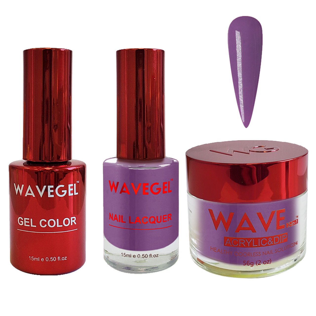 Wave Gel 4in1 Dipping Powder + Gel Polish + Nail Lacquer, QUEEN Collection, 088, Give Me A Call!