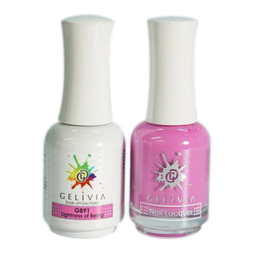 Gelivia Nail Lacquer And Gel Polish, 891, Lightness of Being, 0.5oz OK0304VD