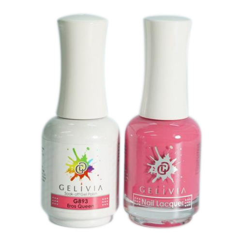 Gelivia Nail Lacquer And Gel Polish, 893, Eros Queen, 0.5oz OK0304VD