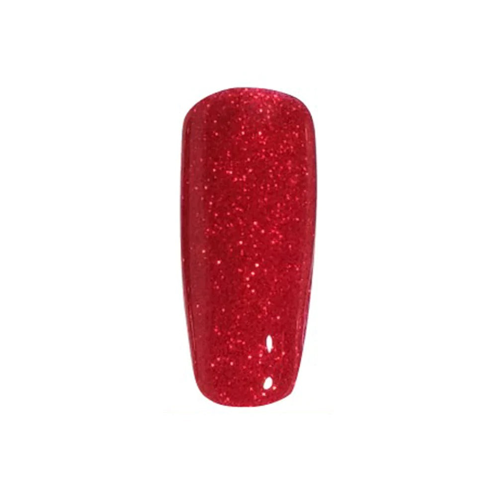 DND Nail Lacquer And Gel Polish, Super Glitter Collection, 896, Cherry Citrus, 0.5oz