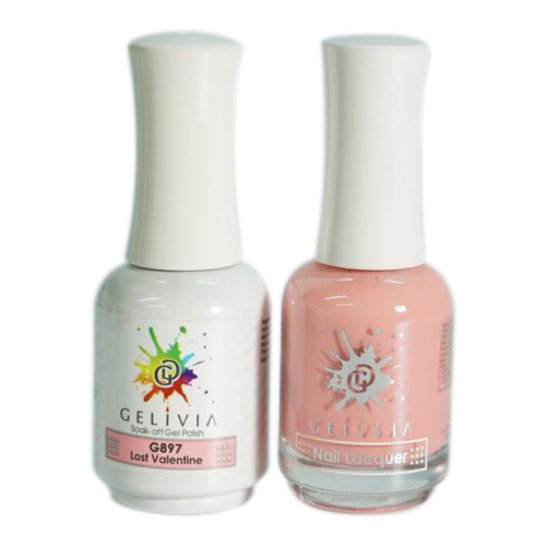 Gelivia Nail Lacquer And Gel Polish, 897, Lost Valentine, 0.5oz OK0304VD