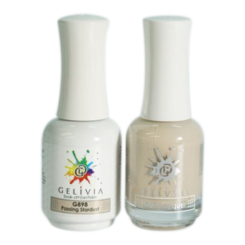 Gelivia Nail Lacquer And Gel Polish, 898, Passing Stardurst, 0.5oz OK0304VD