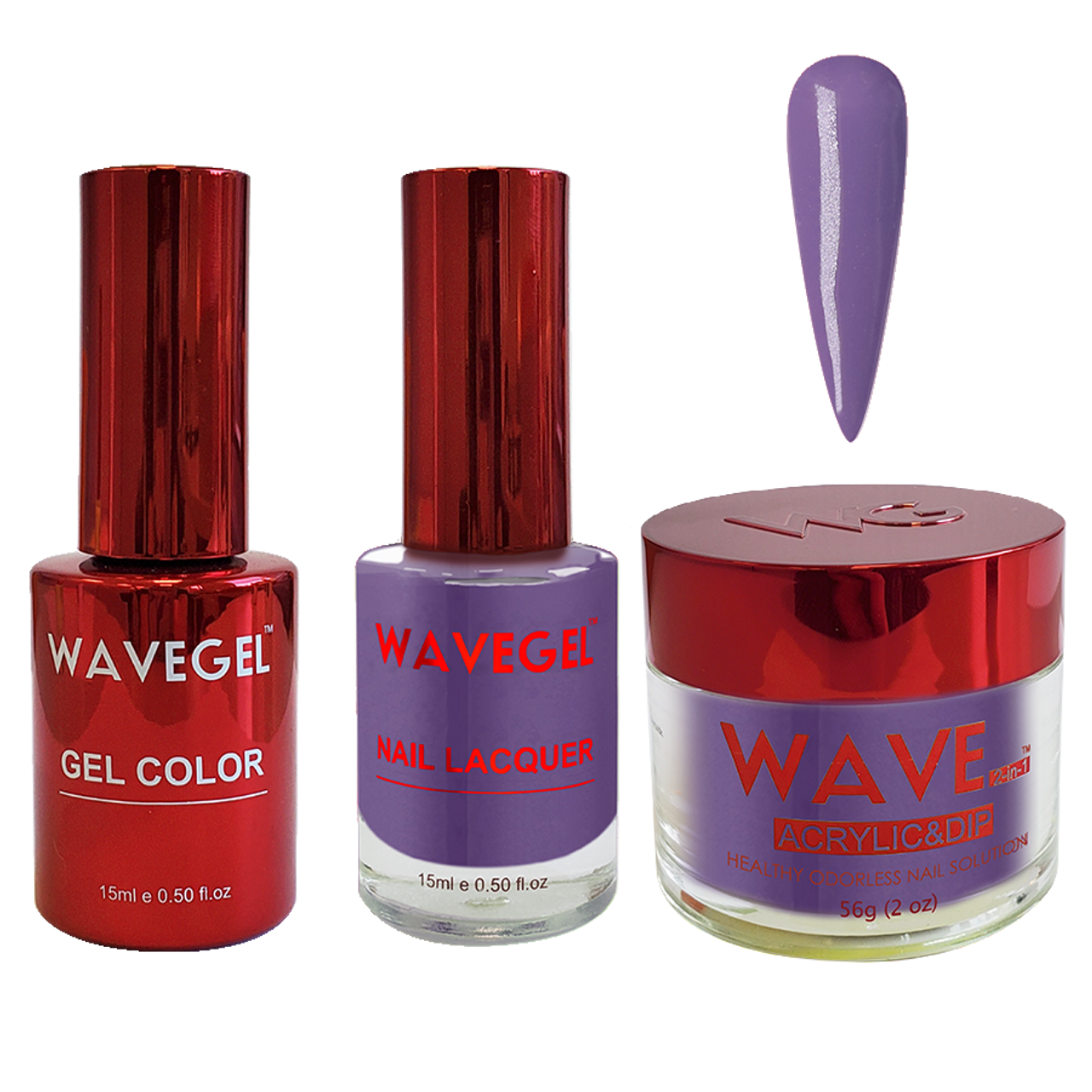 Wave Gel 4in1 Dipping Powder + Gel Polish + Nail Lacquer, QUEEN Collection, 089, Highest Rank