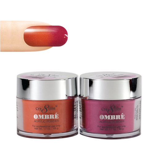 Cre8tion Ombre Acrylic/Dipping Powder, 1.7oz, Pair 08, OMPR08