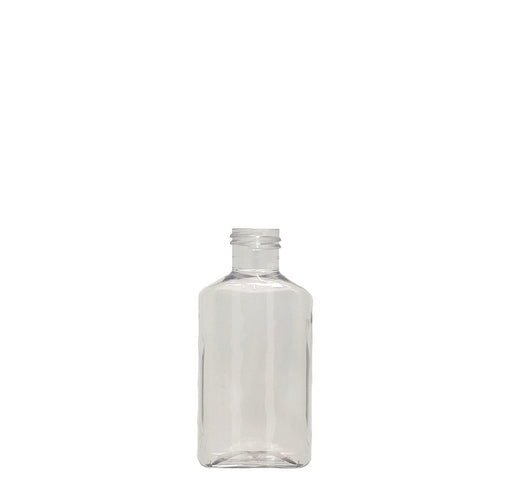 Parkway Metric Oblong PET Plastic Bottle, 24mm - 3.33oz (119ml) OK0327LK