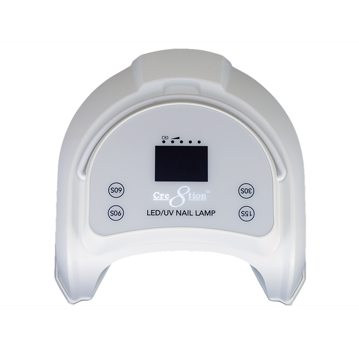 Cre8tion CORDLESS (Khong Day) Rechargable 48W Signature LED Lamp, WHITE (Pk: 8 pcs/case)