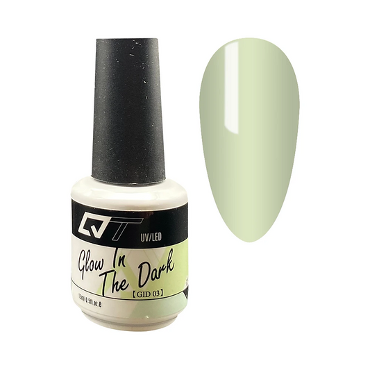 QT Glow In The Dark Gel Polish, GlD03, 0.5oz