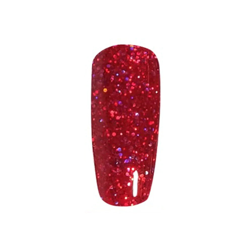 DND Nail Lacquer And Gel Polish, Super Glitter Collection, 901, Berry Quartz, 0.5oz