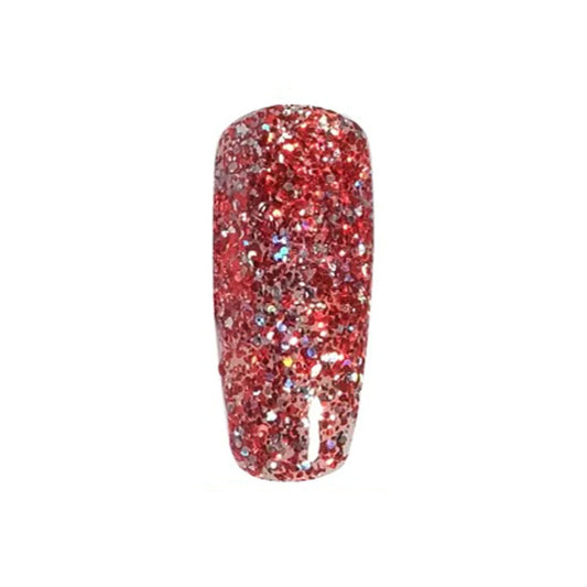 DND Nail Lacquer And Gel Polish, Super Glitter Collection, 904, Holiday Cheer, 0.5oz