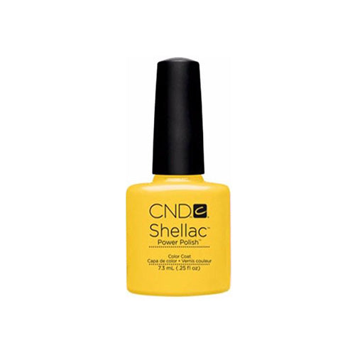 CND Shellac Gel Polish, 90513, SUMMER 2014 Paradise, Bicycle Yellow, 0.25oz