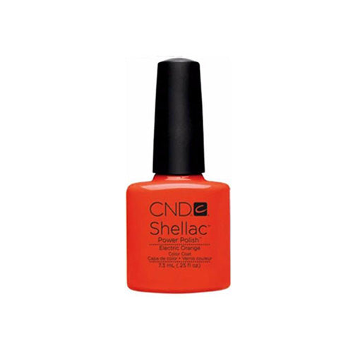 CND Shellac Gel Polish, 90514, Summer 2014 Paradise, Electric Orange, 0.25oz KK0824