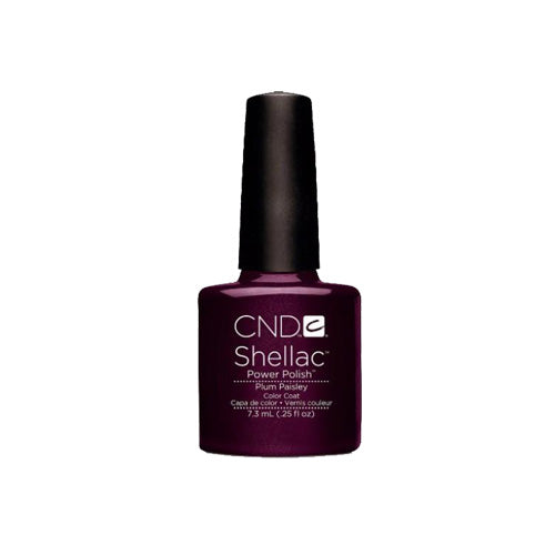 CND Shellac Gel Polish, 90627, FALL 2014 Collection, Plum Paisley, 0.25oz