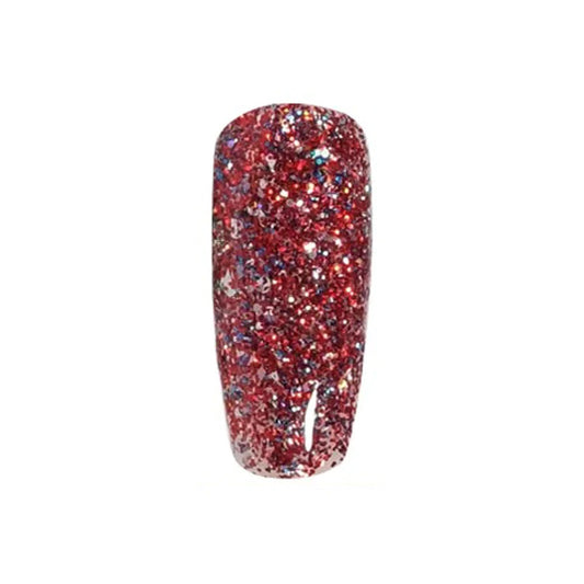 DND Nail Lacquer And Gel Polish, Super Glitter Collection, 906, Colorful Dream, 0.5oz