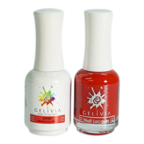 Gelivia Nail Lacquer And Gel Polish, 909, Mamma Mia, 0.5oz OK0304VD