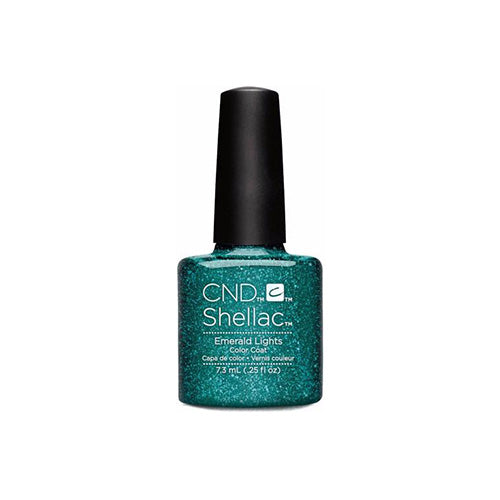 CND Shellac Gel Polish, 91260, Starstruck Collection, Emerald Lights, 0.25oz KK0824