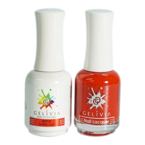 Gelivia Nail Lacquer And Gel Polish, 912, Sudden Love, 0.5oz OK0304VD