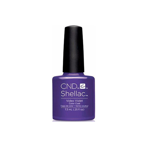 CND Shellac Gel Polish, 91409, New Ware Collection, Video Violet, 0.25oz KK0824