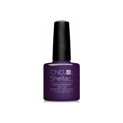 CND Shellac Gel Polish, 91592, Nightspell Collection, Eternal Midnight, 0.25oz KK0824