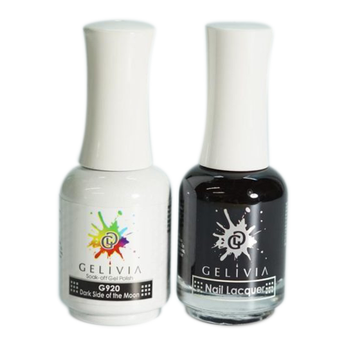 Gelivia Nail Lacquer And Gel Polish, 920, Dark Side of the Moon, 0.5oz OK0304VD